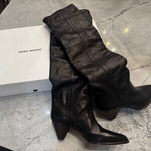 Isabel Marant Conic Heels Tall Leather boot